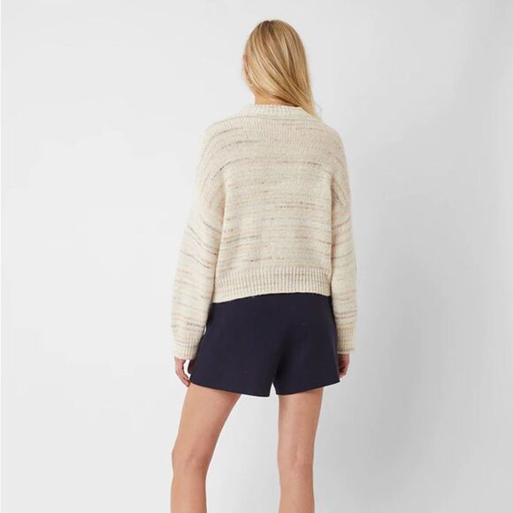 🇬🇧 Great Plains cream/multi summer soft sweater - Picture 2 of 10